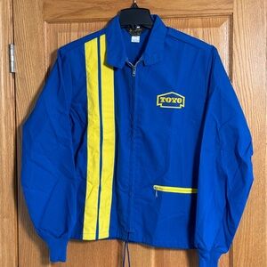 Vintage 1970s Swingster Toyo Tires Racing Pit Jacket
